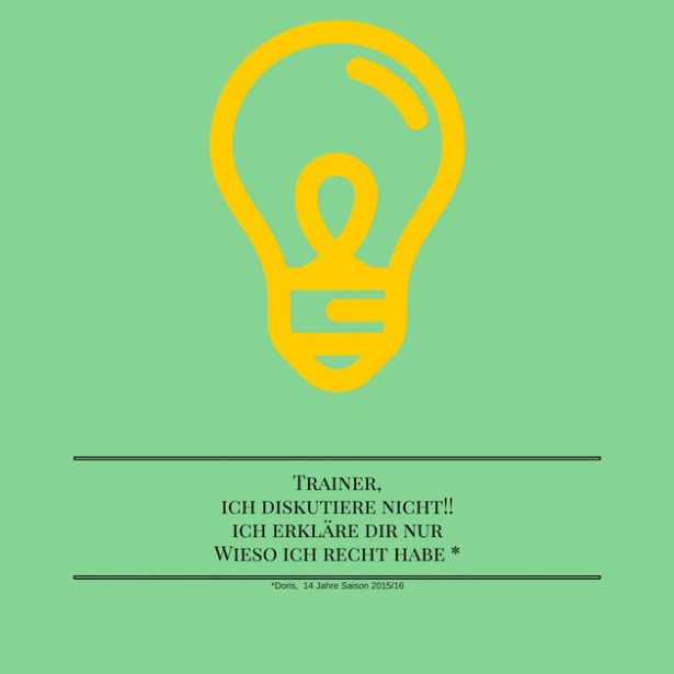 Spruch von Handball Frauen