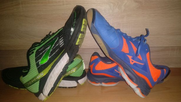 Unterschied Laufschuhe und Handballschuhe
